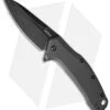 Kershaw Link Drop Point Knife Gray Aluminum (3.25" BlackWash) 1776GRYBW 1 Kershaw Link Drop Point Knife Gray Aluminum (3.25" BlackWash) 1776GRYBW -Blade HQ kershaw link 1776grybw cm