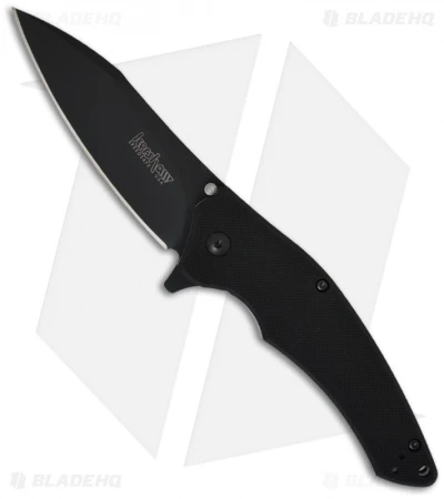 Kershaw Turbulence Assisted Opening Knife (3.25" Black) 1790CKT 3 Kershaw Turbulence Assisted Opening Knife (3.25" Black) 1790CKT