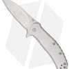 Kershaw Zing Assisted Opening Knife Stainless Steel (3" Bead Blast) 1730SS -Blade HQ kershaw zing ss 1730ss